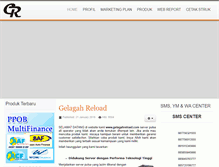 Tablet Screenshot of gelagahreload.com
